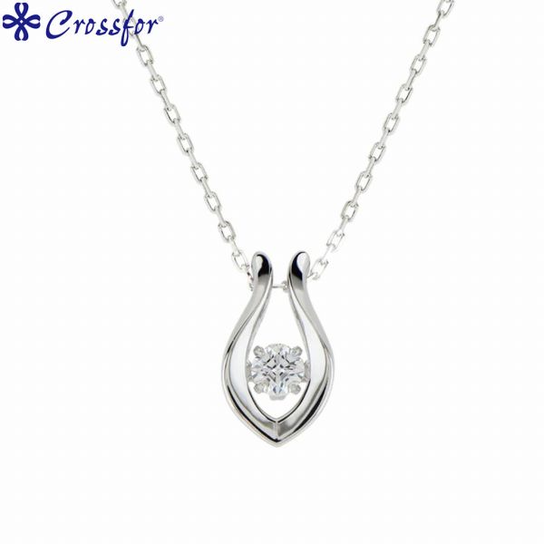 取寄品 Crossfor New York クロスフォー NYP-668 Proud プラウド ペンダント シルバー ネックレス レディース アクセサリー ジュエリー 送料無料