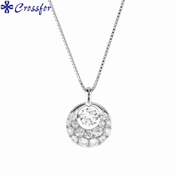 取寄品 Crossfor New York クロスフォー NYP-671 night ナイト ペンダント シルバー ネックレス レディース アクセサリー ジュエリー 送料無料