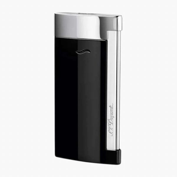 取寄品 正規品 STデュポン 027700 SLIM 7 スリム7 ブラック＆クローム 送料無料 24,746円