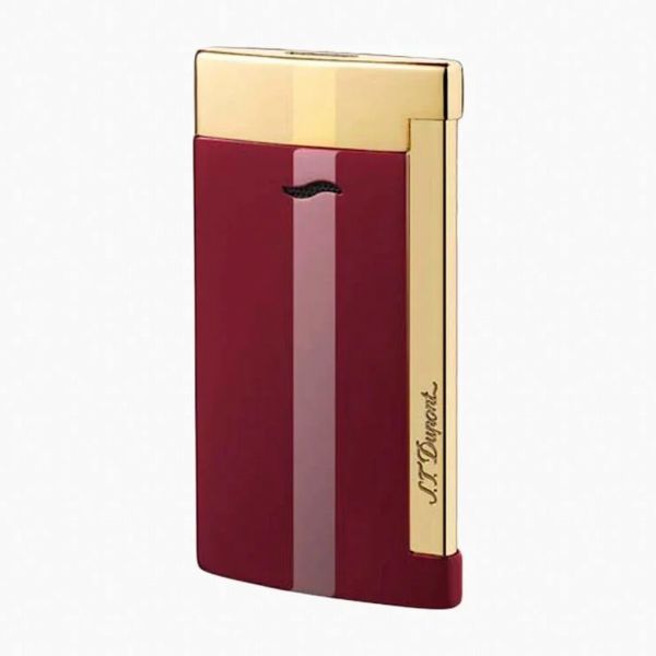 取寄品 正規品 STデュポン 027707 SLIM 7 スリム7 ロータスレッド＆ゴールデン 送料無料