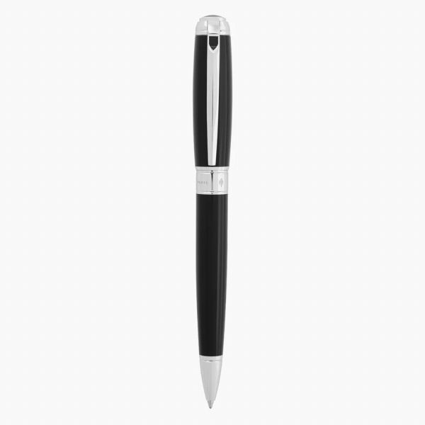 取寄品 正規品 STデュポン 415100L LINE D LARGE ラインD ボールペン ラージ ブラックラッカー＆パラディウム 送料無料｜腕時計アパレル雑貨小物のＳＰ