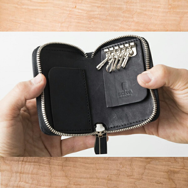 高評価☆ cin-001-BLK sciva シーバ The Wallet ザ ウォレット 木の