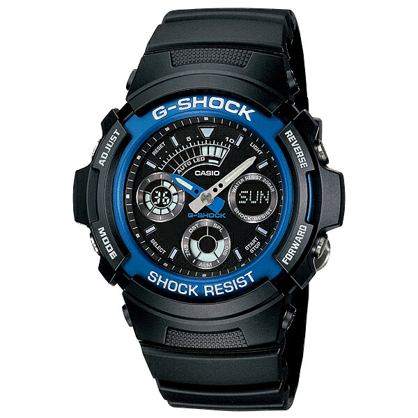 取寄品 正規品 CASIO腕時計 カシオ G-SHOCK ジーショック アナデジ アナログ&デジタル AW-591-2AJF 人気モデル メンズ腕時計 送料無料｜腕時計アパレル雑貨小物のＳＰ
