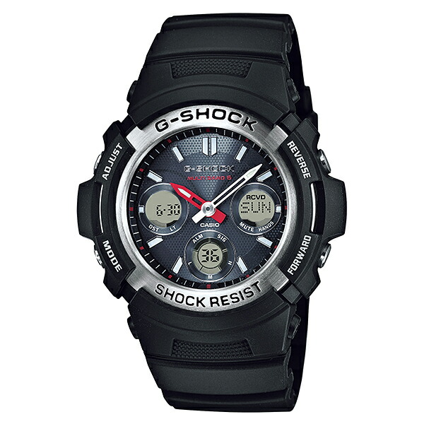 CASIO G-SHOCK ジーショック タフソーラー デジアナ腕時計 AWG−101 楽天市場】G-SHOCK ジーショック AWG-101-1AJF カシオ CASIO 腕時計 G