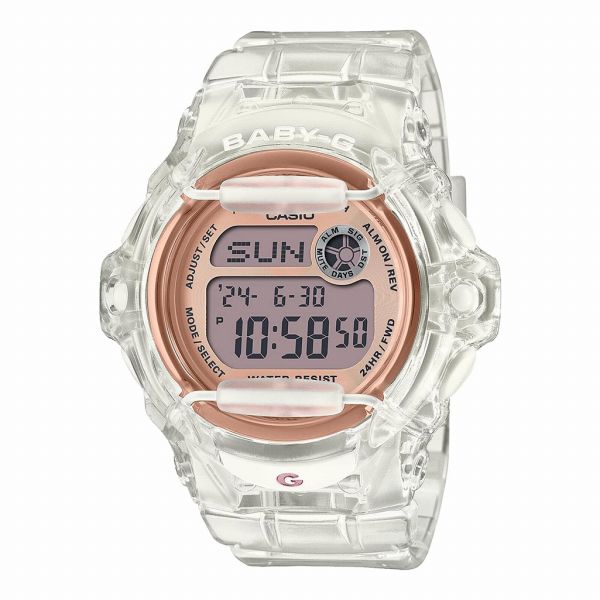 取寄品 正規品 CASIO腕時計 カシオ BABY-G ベイビージー デジタル表示 丸形 クオーツ 20気圧防水 BG-169UG-7BJF レディース腕時計 送料無料