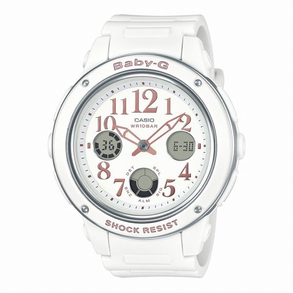 取寄品 正規品 CASIO腕時計 カシオ BABY-G ベイビージー アナデジ表示 アナログ&デジタル 丸形 クオーツ BGA-150EF-7BJF レディース腕時計 送料無料 9,467円