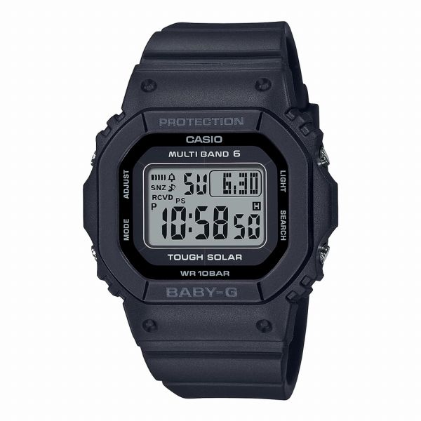 取寄品 正規品 CASIO腕時計 カシオ BABY-G ベイビージー デジタル表示 長方形 ソーラー 10気圧防水 BGD-5650-1JF レディース腕時計 送料無料