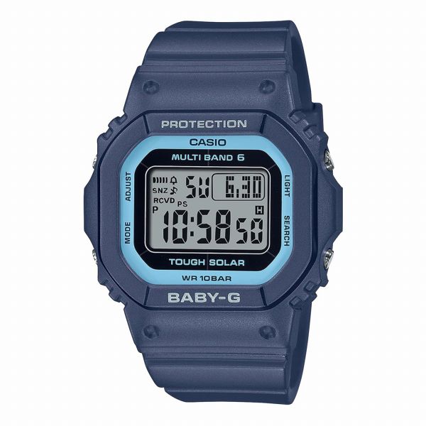 取寄品 正規品 CASIO腕時計 カシオ BABY-G ベイビージー デジタル表示 長方形 ソーラー 10気圧防水 BGD-5650-2JF レディース腕時計 送料無料