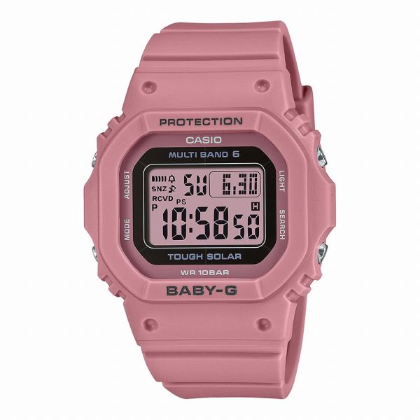 取寄品 正規品 CASIO腕時計 カシオ BABY-G ベイビージー デジタル表示 長方形 ソーラー 10気圧防水 BGD-5650-4JF レディース腕時計 送料無料