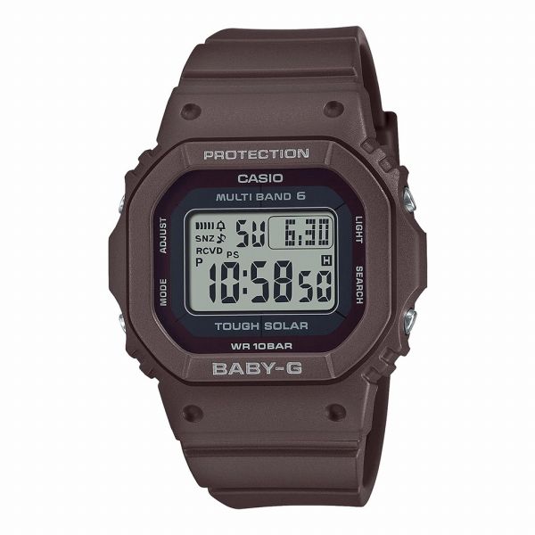 取寄品 正規品 CASIO腕時計 カシオ BABY-G ベイビージー デジタル表示 長方形 ソーラー 10気圧防水 BGD-5650-5JF レディース腕時計 送料無料