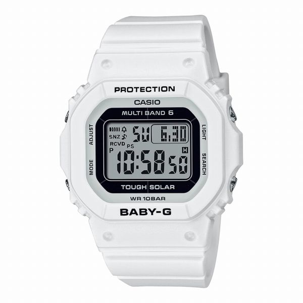 取寄品 正規品 CASIO腕時計 カシオ BABY-G ベイビージー デジタル表示 長方形 ソーラー 10気圧防水 BGD-5650-7JF レディース腕時計 送料無料