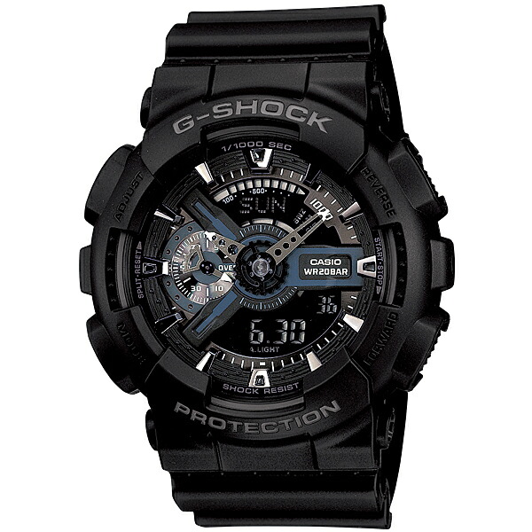 取寄品 正規品 CASIO腕時計 カシオ G-SHOCK ジーショック アナデジ アナログ&デジタル GA-110-1BJF 人気モデル メンズ腕時計 送料無料|腕時計アパレル雑貨小物のSP