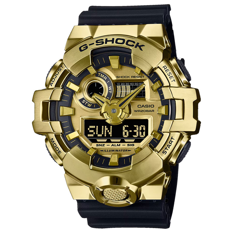 期間限定価格！gショック　メタルフレームゴールド 楽天市場】G-SHOCK Gショック メタルカバード ゴールド