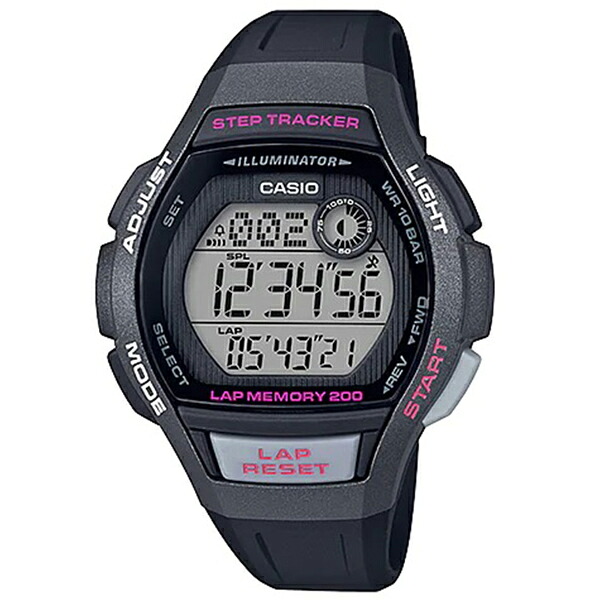 取寄品 正規品 CASIO腕時計 カシオ SPORTS デジタル表示 丸形 カレンダー 10気圧防水 LWS-2000H-1AJ メンズ腕時計 送料無料