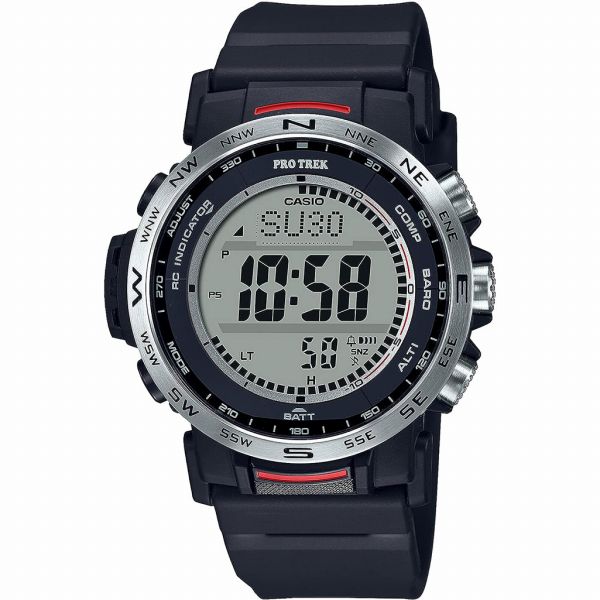 取寄品 正規品 CASIO腕時計 カシオ PRO TREK プロトレック デジタル表示 ソーラー 丸形 10気圧防水 PRW-35-1AJF メンズ腕時計 送料無料
