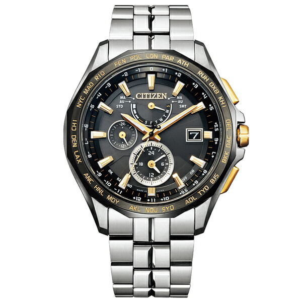 CITIZEN　ATTESA　エコドライブ　AT9095-50E　チタン 楽天市場】☆新品正規品☆『CITIZEN ATTESA』シチズンアテッサ