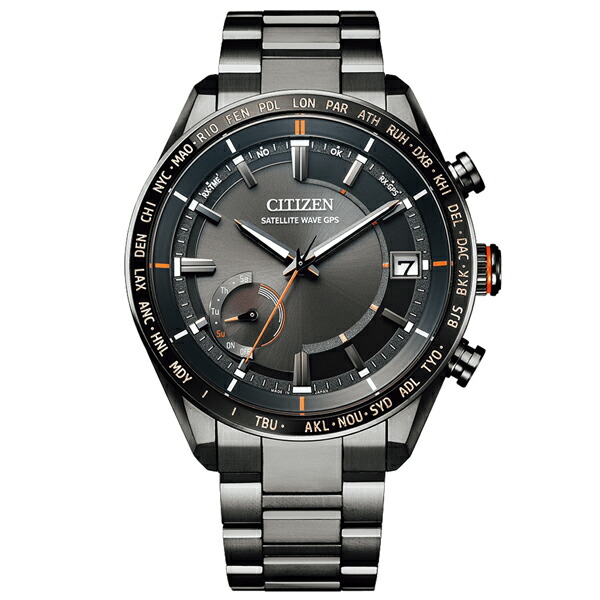 取寄品 置き目品 CITIZEN シチズン アテッサ CC3085-51E ATTESA ACT Line 黒いことチタンつづき物 メンズウォッチ 貨物輸送無料