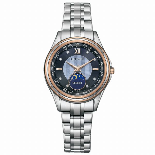 シチズン CITIZEN 電波ソーラー エクシード CB3000-51E 楽天市場】シチズン CITIZEN 腕時計 ペア エクシード EXCEED