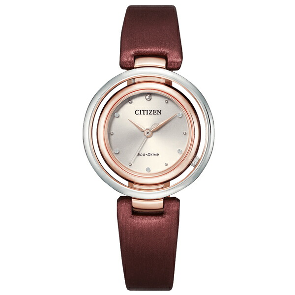 取寄品 決まり品 CITIZEN シチズン シチズンエル EM0669-21X ROUND Collection レディースウオッチ 貨物輸送無料 腕時計-レディース腕時計