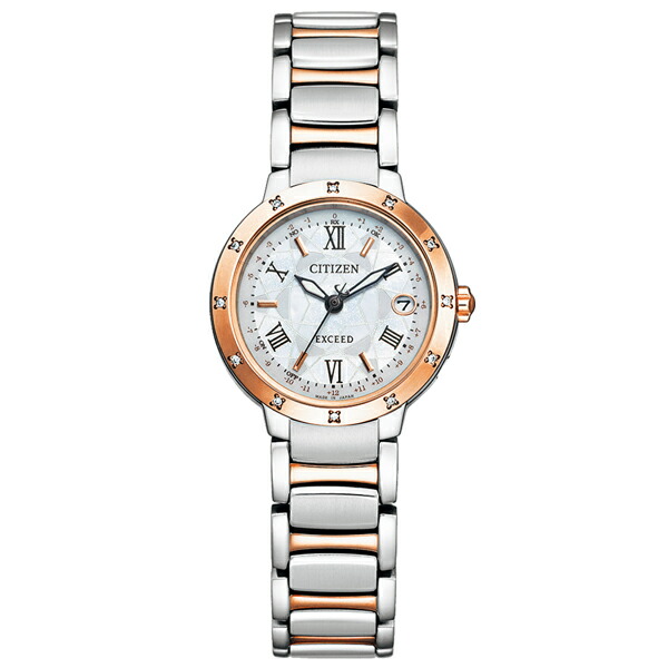 取寄品 置き目品 CITIZEN シチズン エクシード ES9334-58W EXCEED 光発生エコ・運転 レディースウオッチ 貨物輸送無料