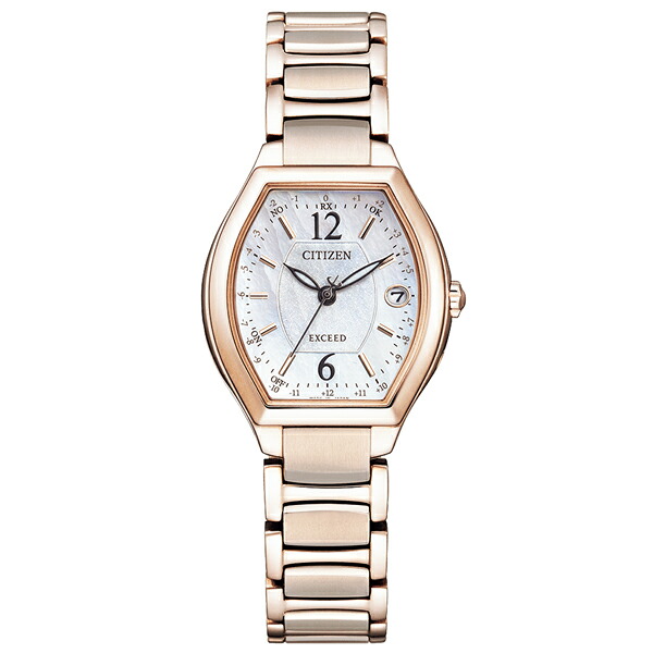 取寄品 正規品 CITIZEN シチズン エクシード ES9344-54W EXCEED 光発電エコ・ドライブ トノーフェイス レディース腕時計 送料無料