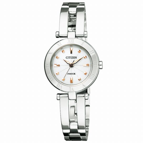 取寄品 正規品 CITIZEN シチズン ウィッカ NA15-1572C wicca ラウンドフェイス ソーラーテック レディース腕時計 送料無料