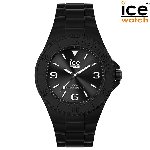 取寄品 置き目品 ice watch アイスウォッチ 019155 ICE generation 内燃機関世代 黒いこと Medium 並み並み メンズウオッチ  貨物輸送無料