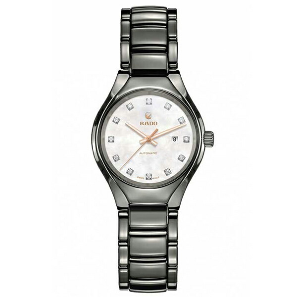 取寄品 RADO ラドー 自動巻き腕時計 R27243902 トゥルー オートマティック ダイヤモンズ Rado True Automatic Diamonds レディース腕時計 送料無料