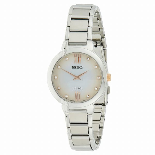 【楽天市場】取寄品 SEIKO 腕時計 セイコー SUP381P1 ソーラー時計 Cal.V115 3気圧防水 2針モデル ビジネス ...