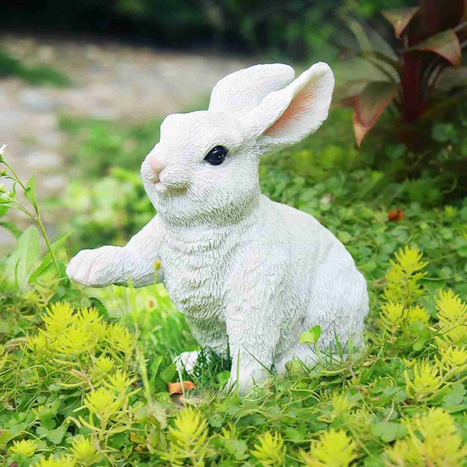 楽天市場】うさぎ ウサギ 置物 オブジェ おしゃれ かわいい