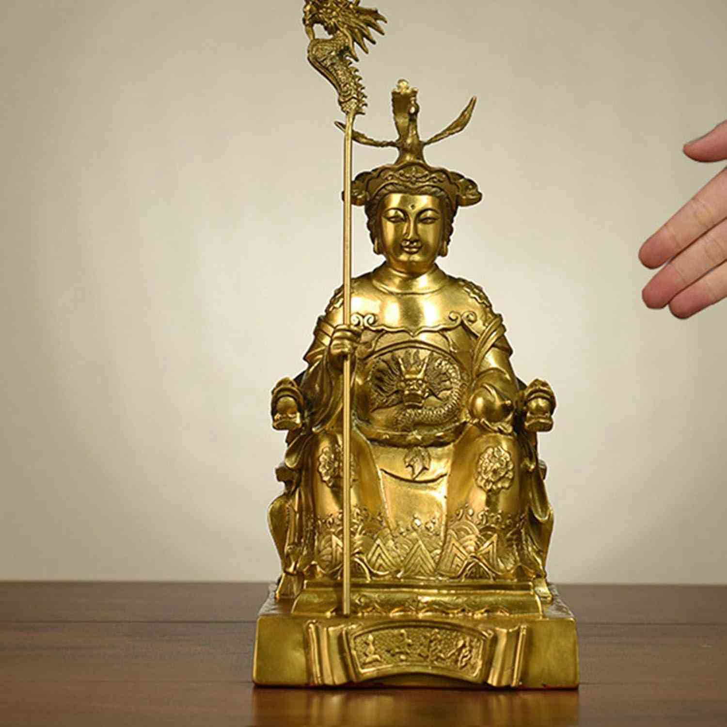 真鍮製　置物　花瓶　装飾品　王族　貴族 楽天市場】西王母 玉皇大帝 神像 仏像 風水置物 風水グッズ 神話