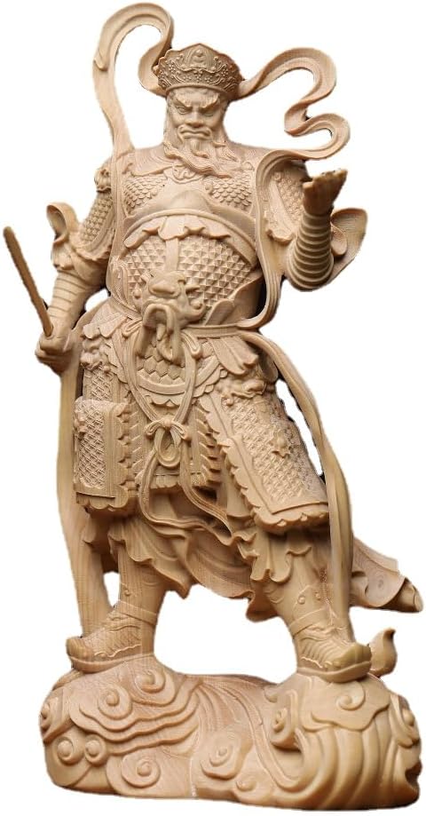 楽天市場】木彫り仏像【三開仏】(板形)大日如来【四天王:多聞天