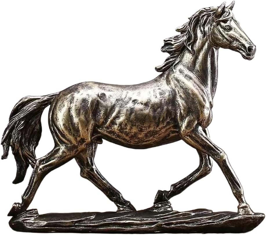 楽天市場】馬 置物 特大サイズ 59cm インテリア ゴールド