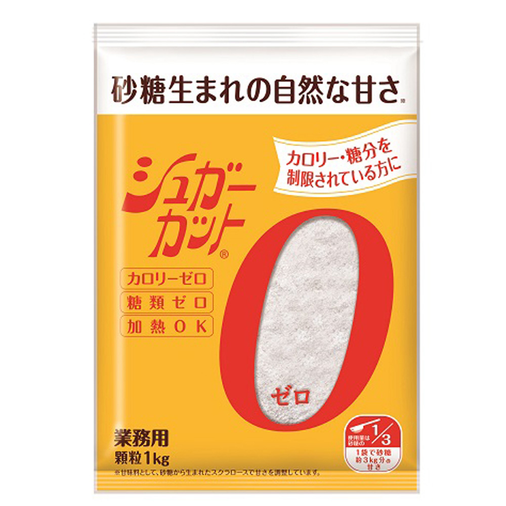 浅田飴 シュガーカット顆粒ゼロ 1kg×6個