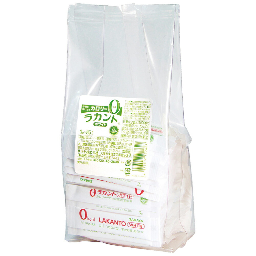 通販激安】 フォワード ラカントホワイト 3g 85本×10個 somaticaeducar.com.br