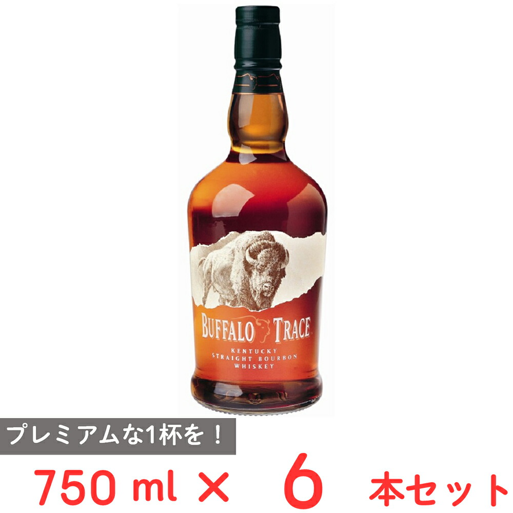 楽天市場】明治屋 バッファロー・トレース 750ml×12本 : Smile
