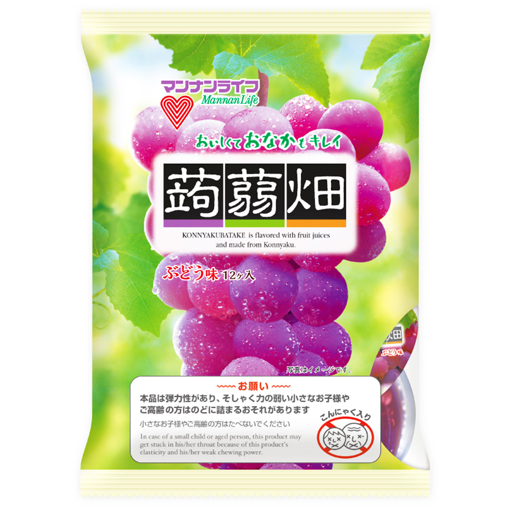 楽天市場 蒟蒻畑 ぶどう味 25g 12コ入 24袋セット 蒟蒻畑 楽天24