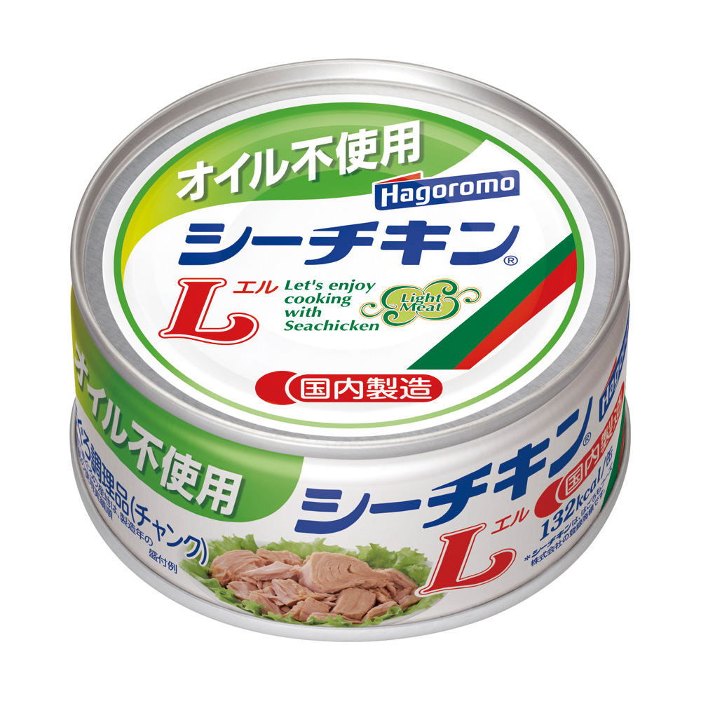 楽天市場】はごろもフーズ オイル不使用シーチキンＬ 140g×6個 ツナ