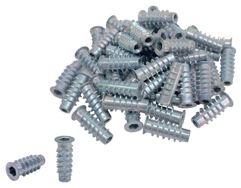 楽天市場】亜鉛合金ダイカスト/三価ホワイト 鬼目ナット (Dタイプ