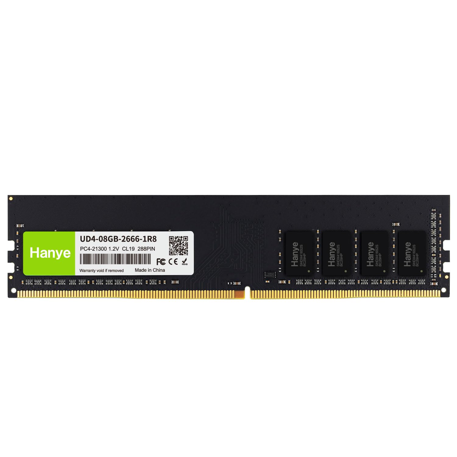 学習机とっ始め用 記憶装置 8GB DDR4 2666MHz DIMM 1枚 取り替えっこ品