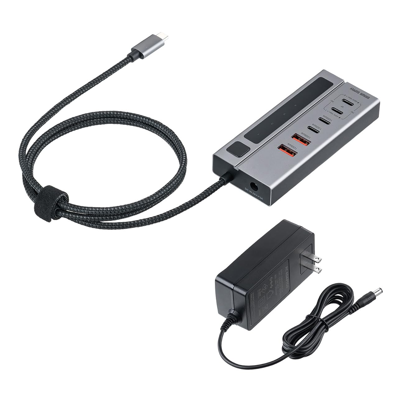 USBこしき 4界面 高速道路資料移らす 3.0 相応う 軽さ パウダーコンパクト か細い 小型 薄型 境界線の外側備品 増設 持ちはこぶ 取り替えっこアダプター 黒いこと
