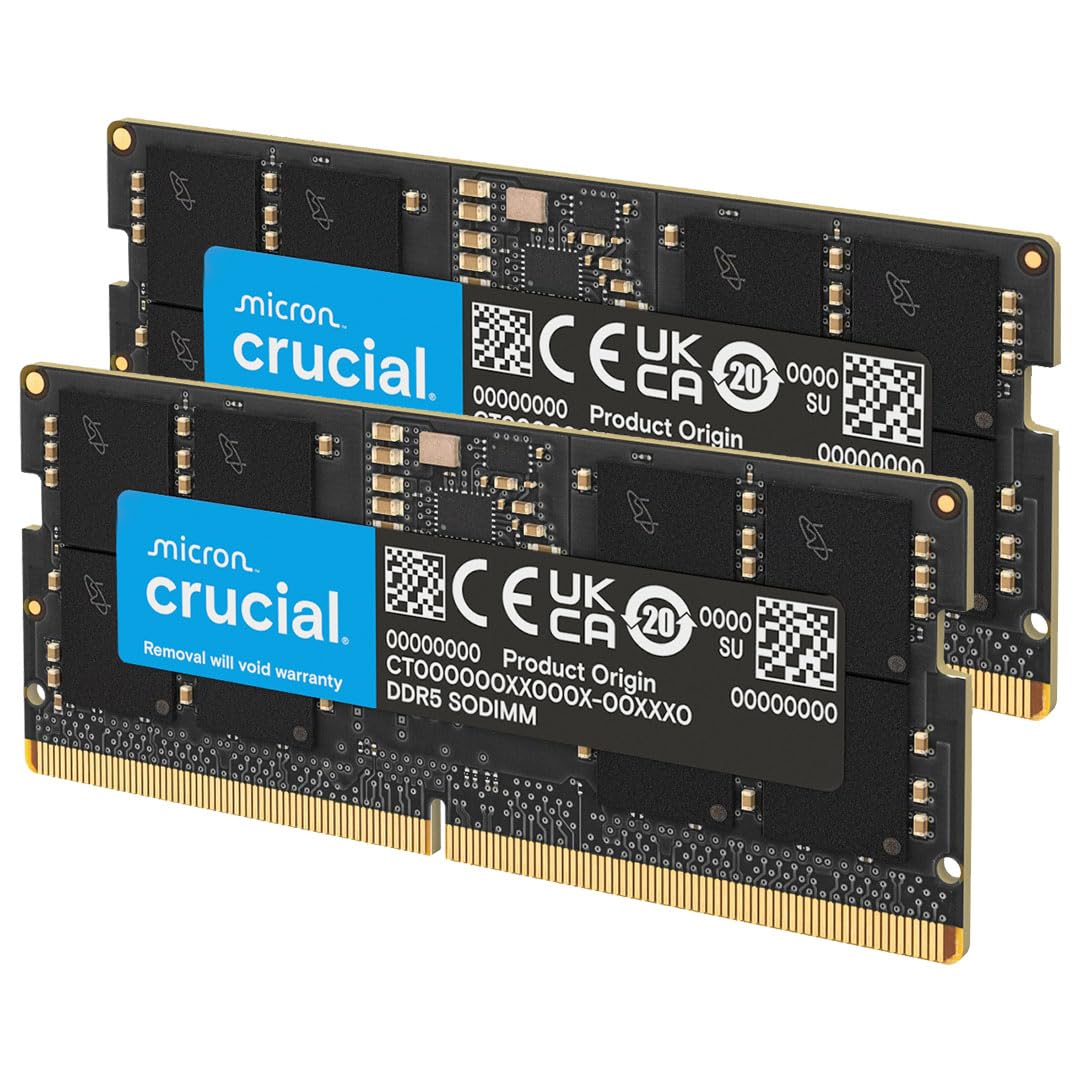 万覚え帳マイコン用記憶装置 32GB 2枚組 DDR5 5600MT/秒 SODIMM 262pin パソコン部分品 押さえる付無締め切り日引きうける CL46