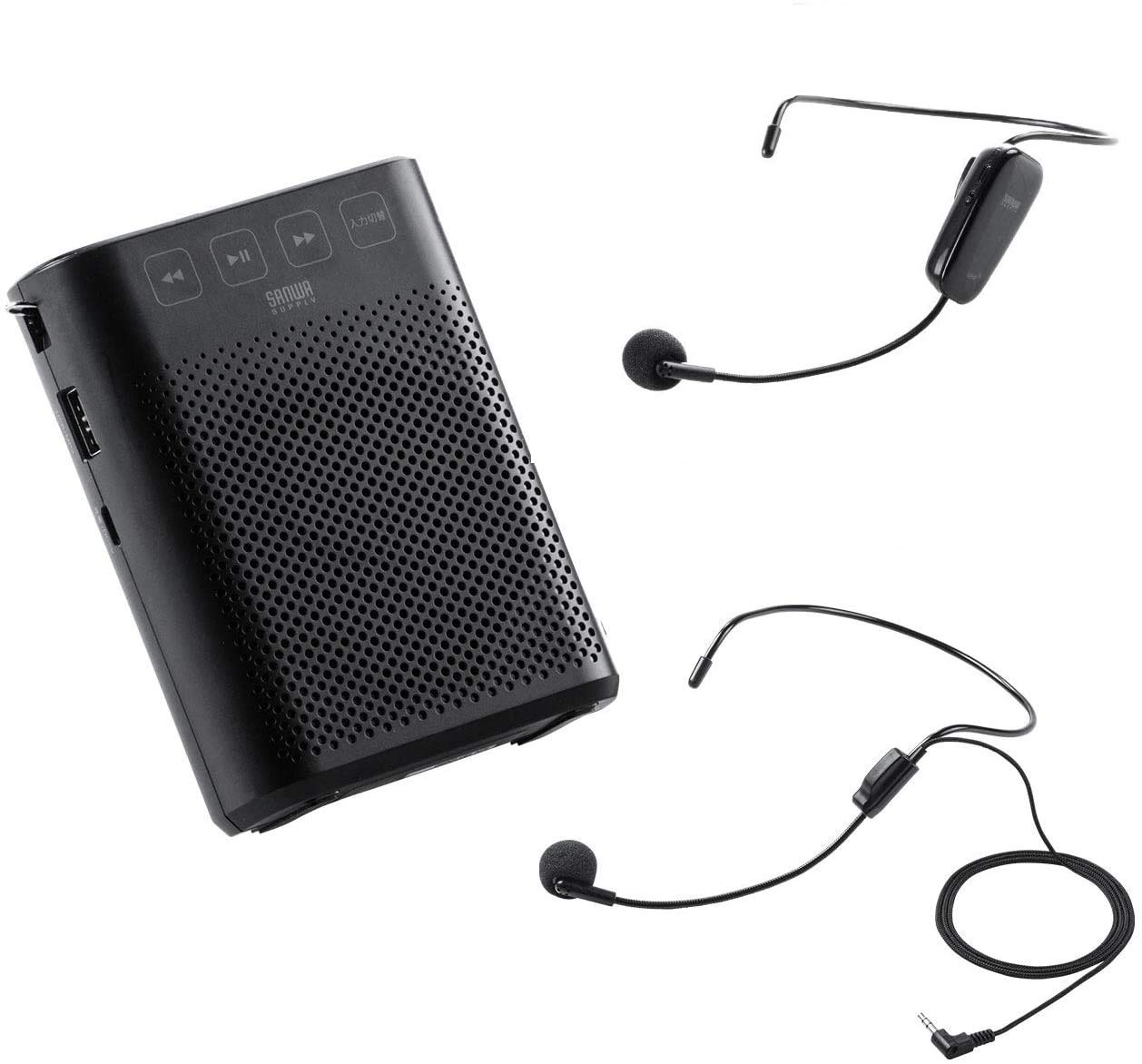 拡声器 ハンズフリー 携帯型 マイクロホン 無線電話 金棒引き メガホン 小型 申し受ける式 受けつたえる用 ミニ 書き割り