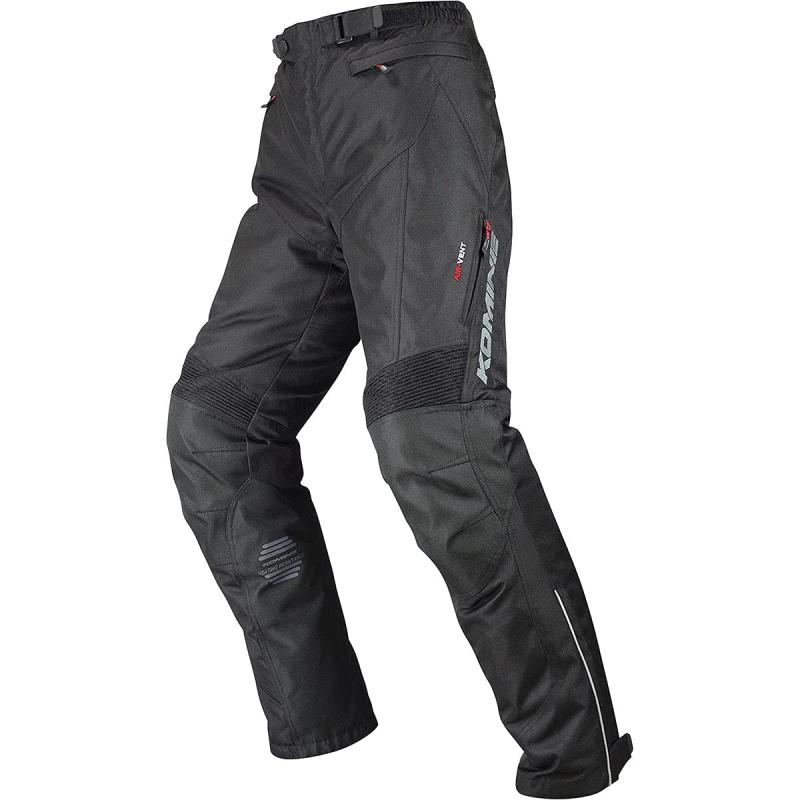 [コミネ] バイク用 プロテクトウインターパンツ-ジュピター ブラック 2XLB PK-918 1013 秋冬春向け 防水 プロテクター CE規格 ストレッチ素材