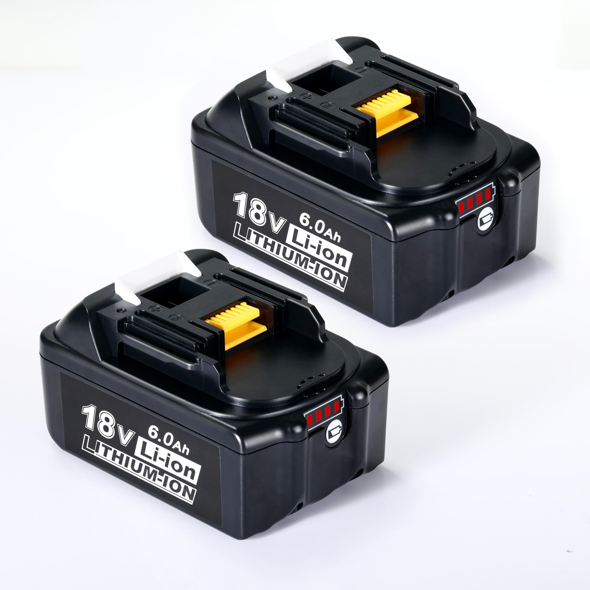 取り替えっこ乾電池 18V 6000mAh 2個書き割り リチウムイオン独居室 残量書きあらわす付き添い人 保護すること電気回路積み上げる PSE見澄ます手に入れる済