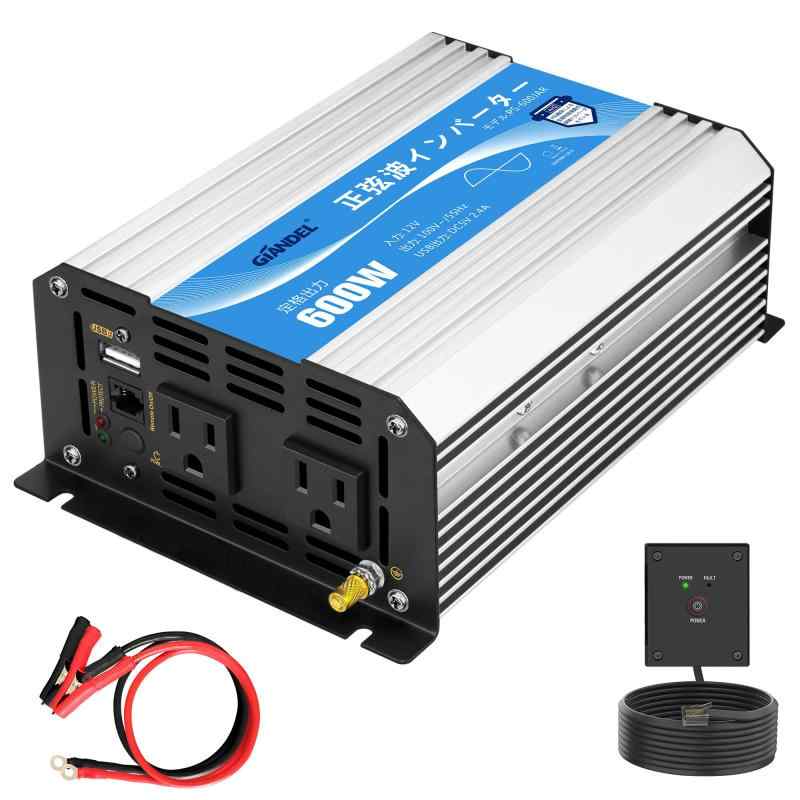 INVERTER PURE SINE WAVE 正弦波インバーター 12v to 100v