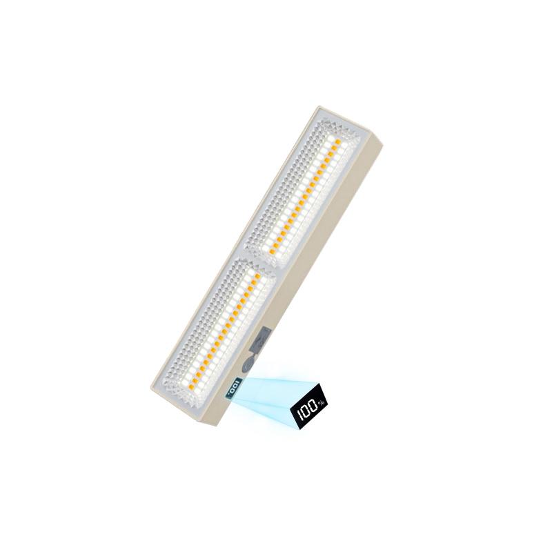 LETOUR LEDライト 充電式 led ライト 作業用ライト 取付簡単 大容量 LED残量表示 Type-C充電 超高輝度 三色温 無階段調光 多機能 室内室外 ガレージ/地下室/キャンプ/登山/釣り/作業/修理/アウトド