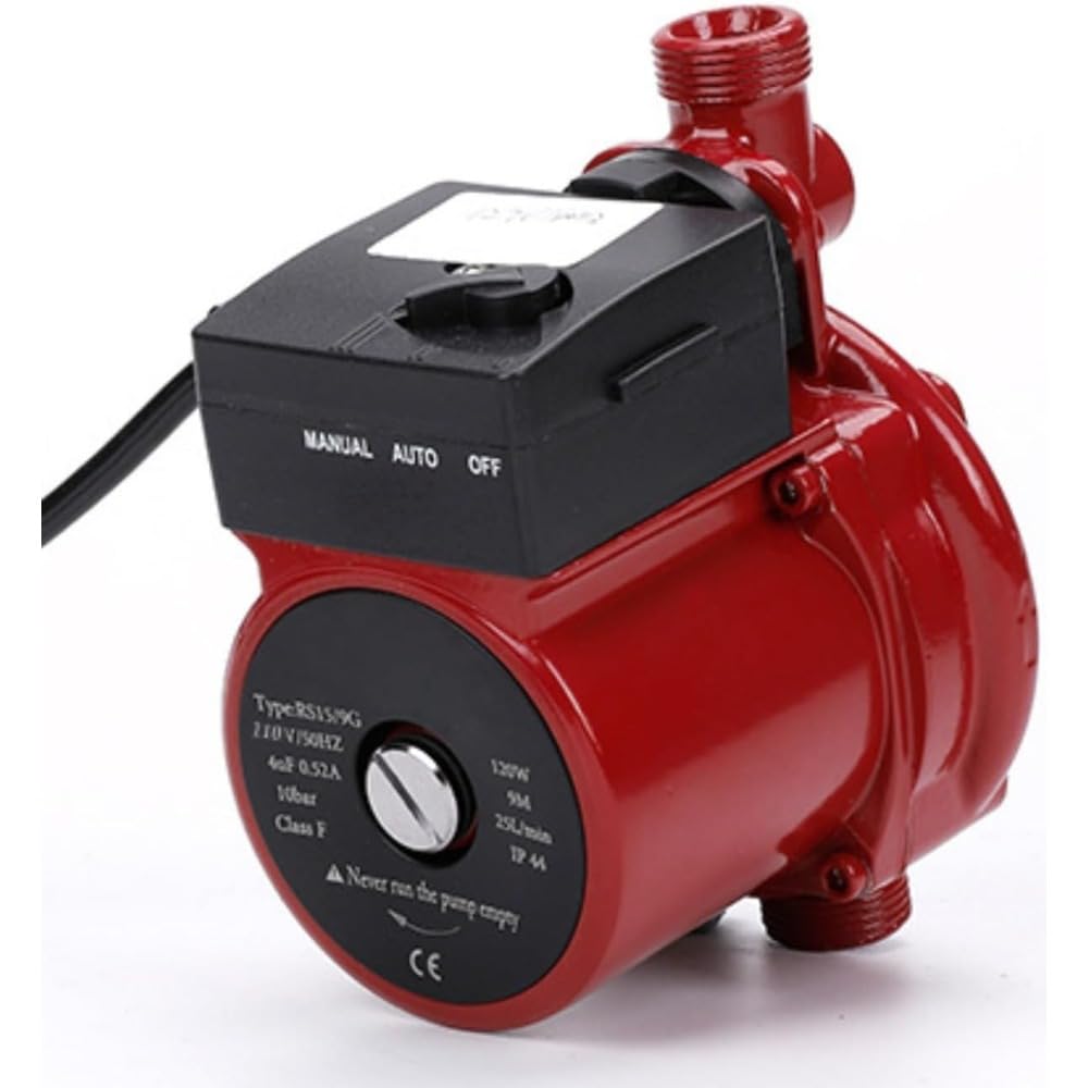 給湯加圧ポンプ 最大流量40L/min 最大揚高10m 適用水温2-110℃ 全自動ブースターポンプ 最高圧シャワーウォーターポンプ 壁に取り付け可能 錆にくい 低騒音 水道水加圧 給湯器加圧 120w｜スマイルセレクション