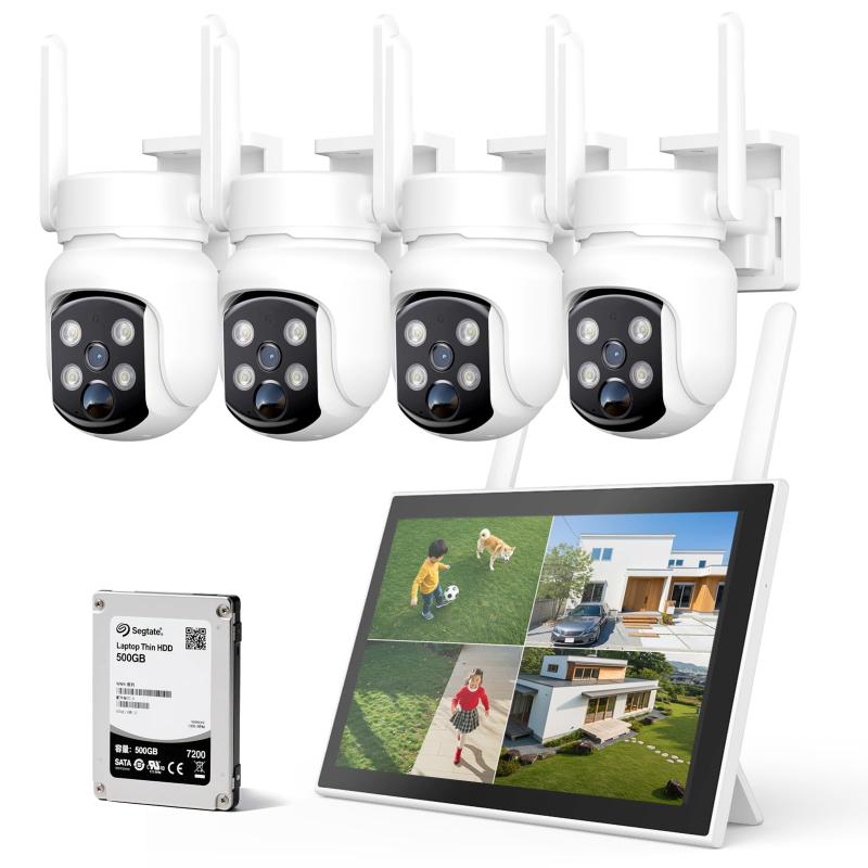 楽天市場】【500万高画素夜間カラー・金属製】YESKAMOO防犯カメラ屋外