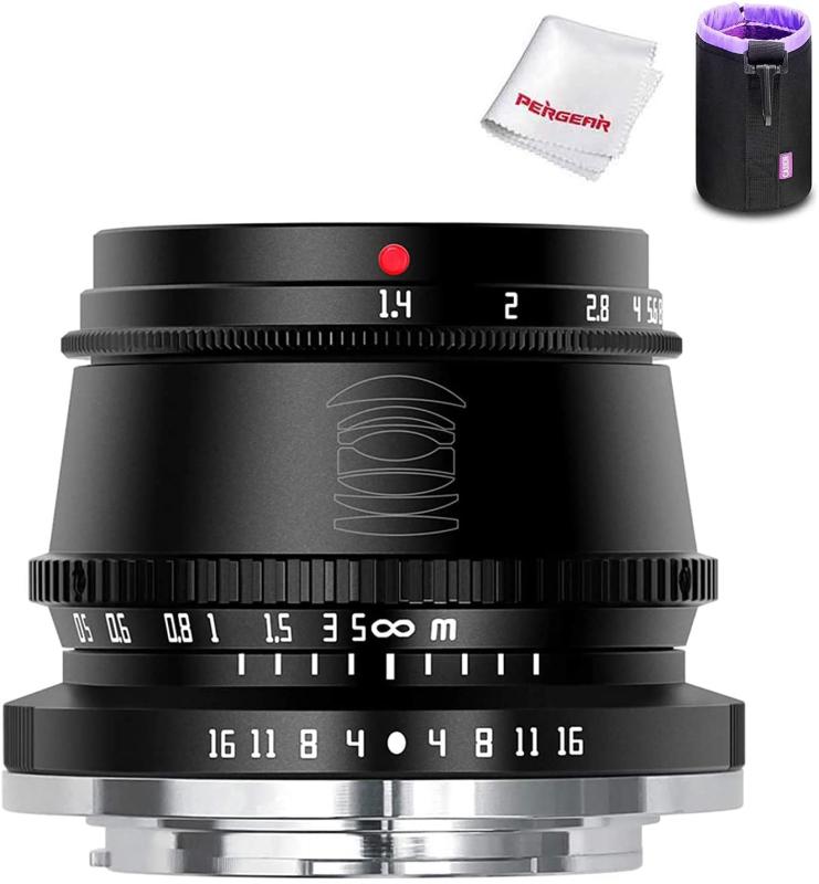 TTArtisan 35mm F1.4 手動焦点固定レンズ Sonyカメラに対応 ソニーEマウント 6群7枚 単焦点レンズ SONY NEX-5 NEX-C3 NEX-5N NEX-7 NEX-F3 NEX-5R NEX-3N NEX-5T A3000